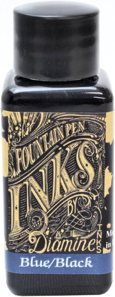 Amazon | ダイアミン ボトルインク Blue Black 202 30ml